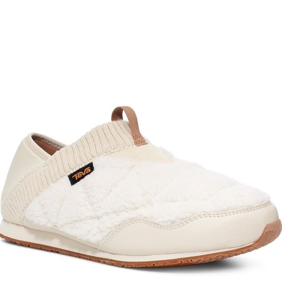 Teva Shoes - NEW TEVA WOMENS Re EMBER MOC FLEECE SNEAKER SHOES, OFF WHITE NIB COMFORTABLE
